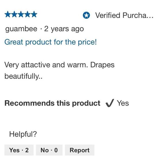 Ike Behar Ladies Reversible Poncho Style Wrap with High Pile Fleece - Picture 13 of 16